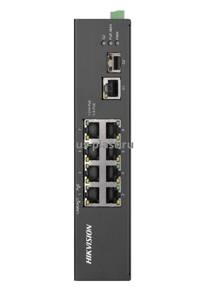 Hikvision DS-3T0310HP-E/HS неуправляемый PoE-коммутатор в Санкт-Петербурге