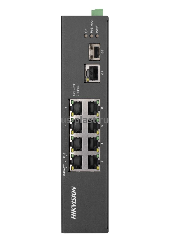 Hikvision DS-3T0310HP-E/HS неуправляемый PoE-коммутатор
