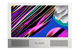 Slinex Sonik 10 (White+Silver) 10" цветной AHD, TVI, CVI, CVBS аналоговый видеодомофон