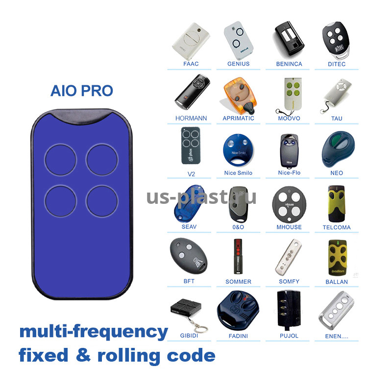 YET AIO PRO (Blue) универсальный пульт дубликатор для ворот и шлагбаумов. Фото N3 в Санкт-Петербурге