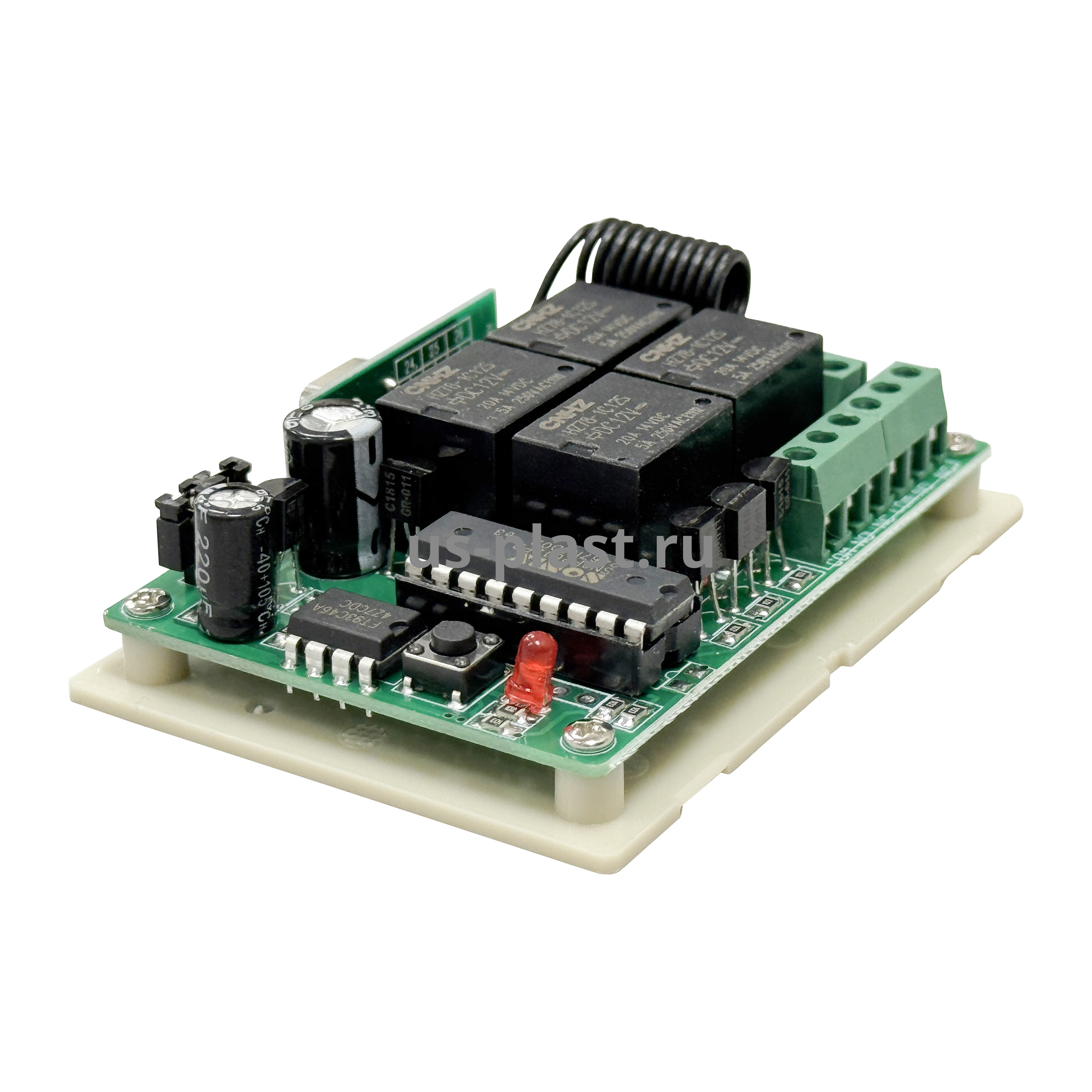 YET404PC (433 МГц) 4-х канальный радиоприемник для систем контроля доступа. Фото N3