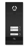 BAS-IP BI-02FB Black, многоабонентская вызывная панель IP-домофона