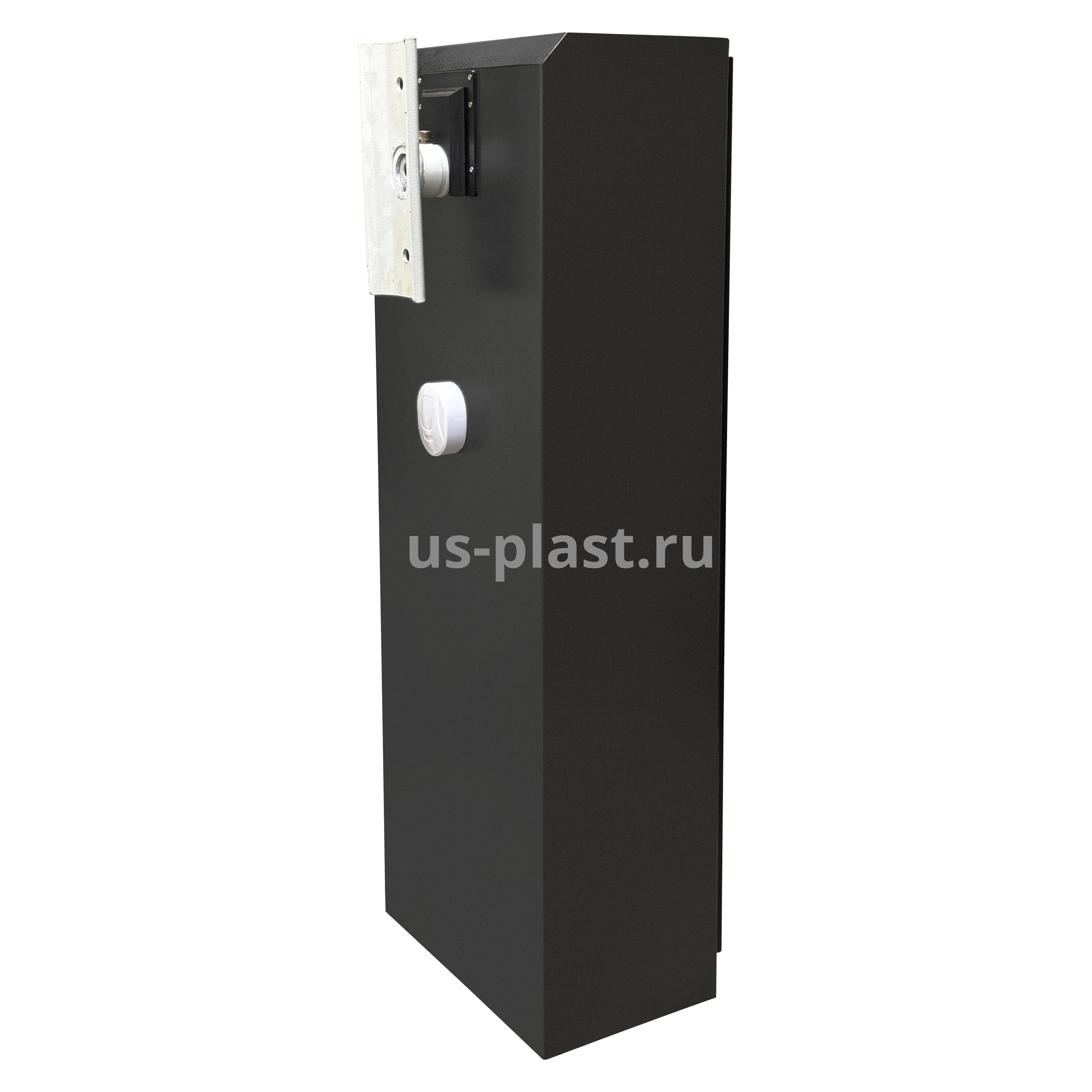 Автоматический шлагбаум BG-609 Black (4M) BATTERY с телескопической стрелой 4м и резервным питанием. Фото N4