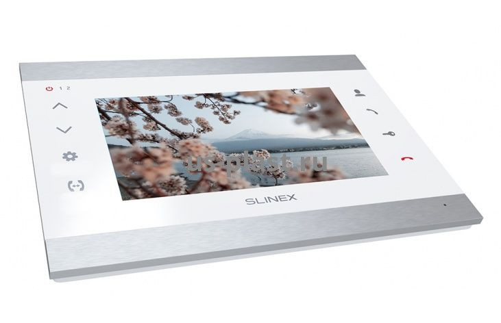 Slinex SL-07MHD (Silver+White), 7" цветной домофон. Фото N3