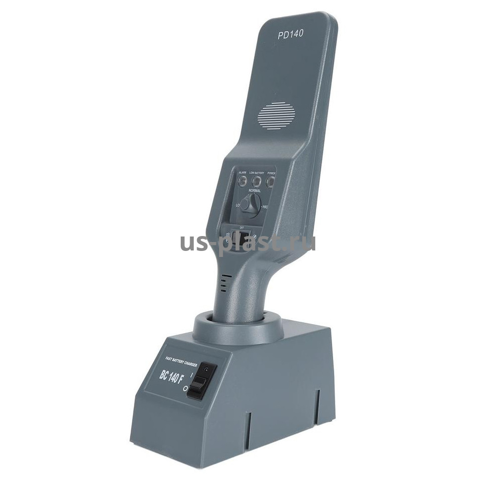 Ручной металлодетектор FORTEK PD-140 (9V Ni-MH) с базовой станцией бесконтактной зарядки