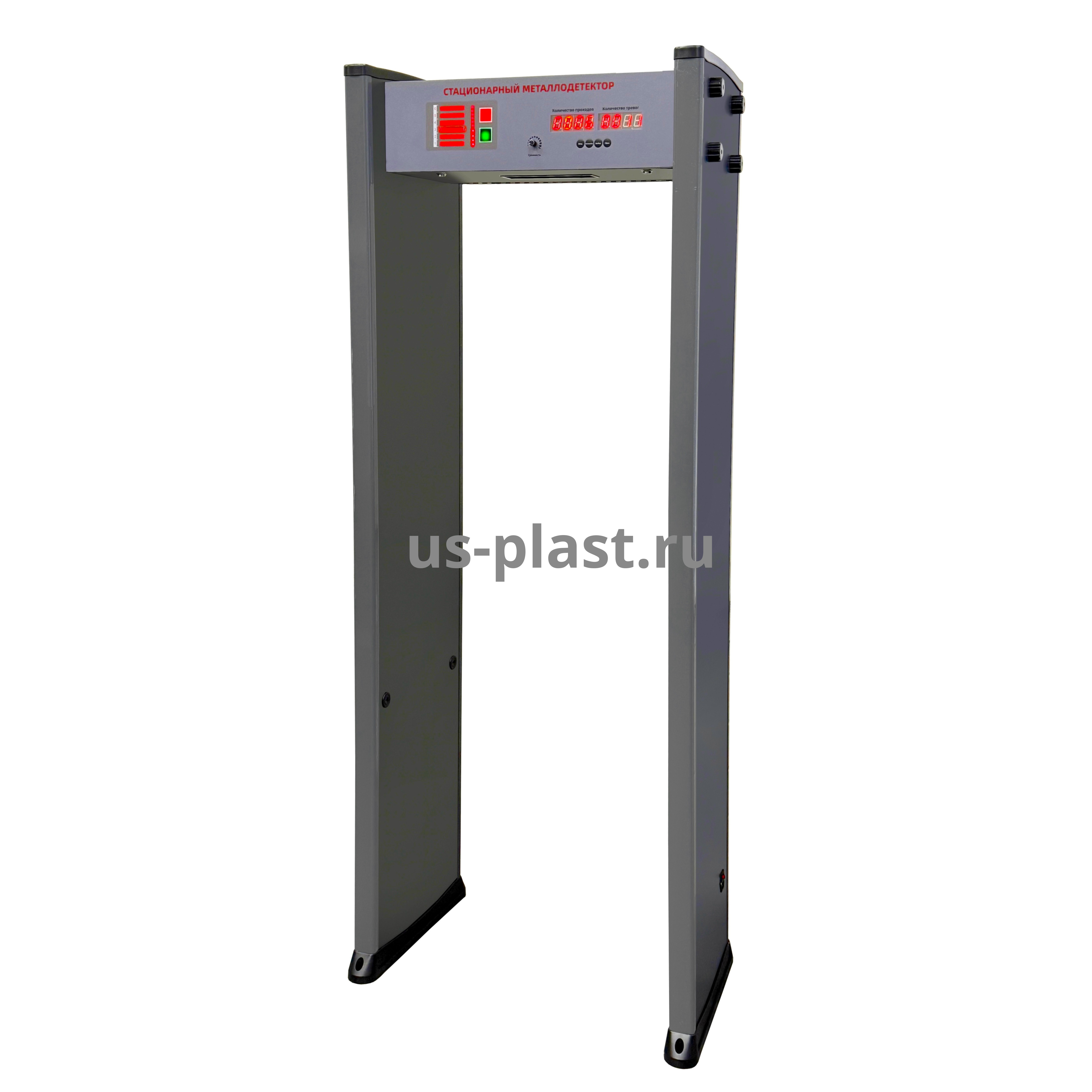 Арочный стационарный металлодетектор JT-100 (700 мм) 6 зон детекции