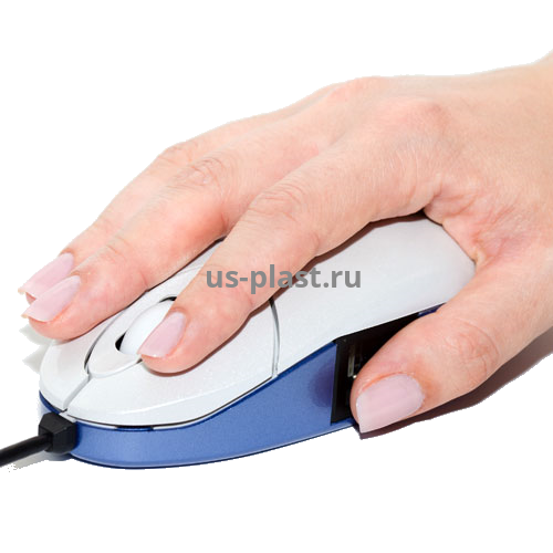 SecuGen OptiMouse Plus (MSDU03P), биометрическая мышь c оптическим сканером отпечатков пальцев. Фото N2
