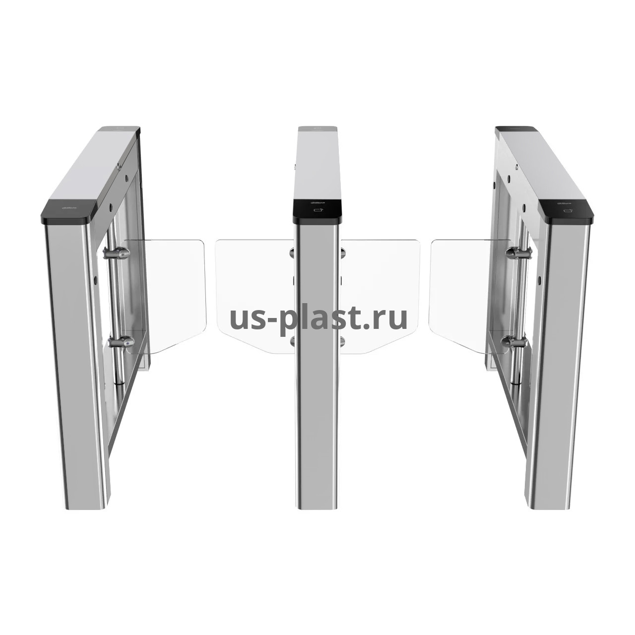Dahua DHI-ASGB120K-D (EM/MF) распашной двухпроходной турникет (электронная проходная) с контроллером и RFID считывателями. Фото N5