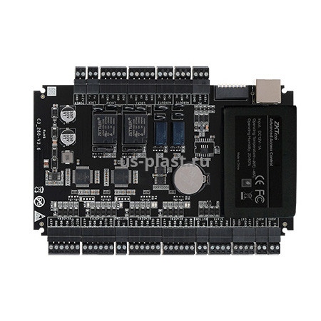 ZKTeco C3-200 Plus Package B, сетевой контроллер СКУД для двух дверей в монтажном боксе. Фото N2
