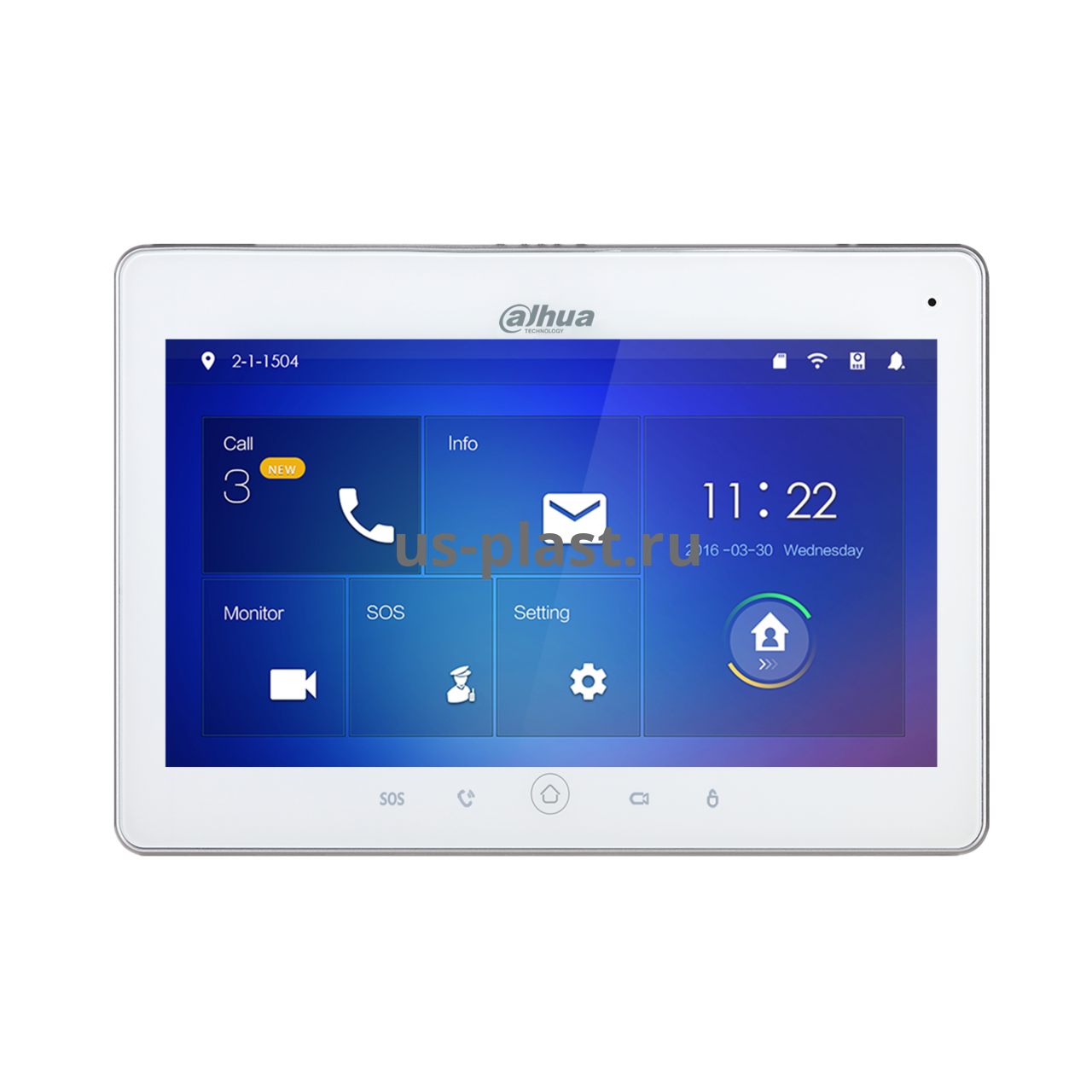 Dahua DHI-VTH5241DW-S2, IP видеодомофон с Wi-Fi и PoE. Фото N2