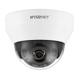 Wisenet QND-6022R, 2Мп внутренняя купольная IP камера с подсветкой до 20м, c PoE