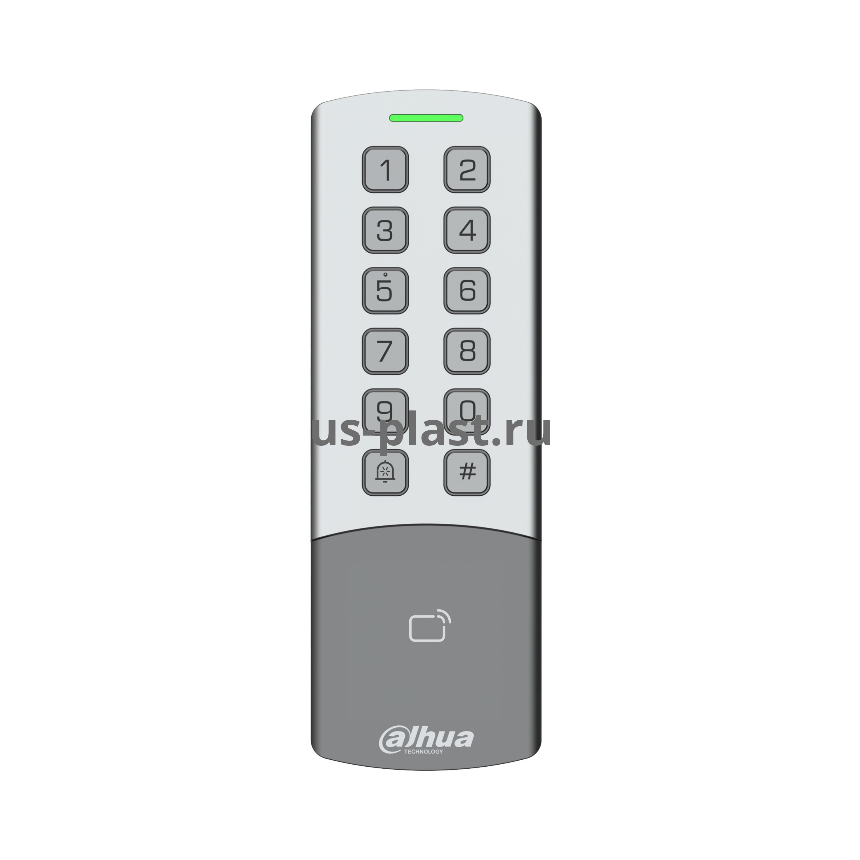 Dahua DHI-ASI1201M-ME (EM+MF) автономный контроллер СКУД со считывателем карт доступа и кодовой панелью. Фото N2