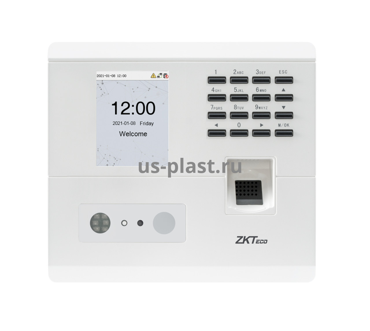 ZKTeco MB10-VL [EM], биометрический терминал учета рабочего времени и контроля доступа. Фото N6