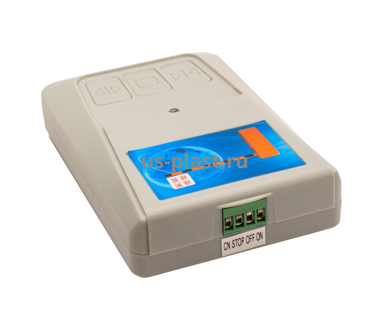 ZKTeco Manual Button, проводной пульт управления турникетом или шлагбаумом. Фото N2