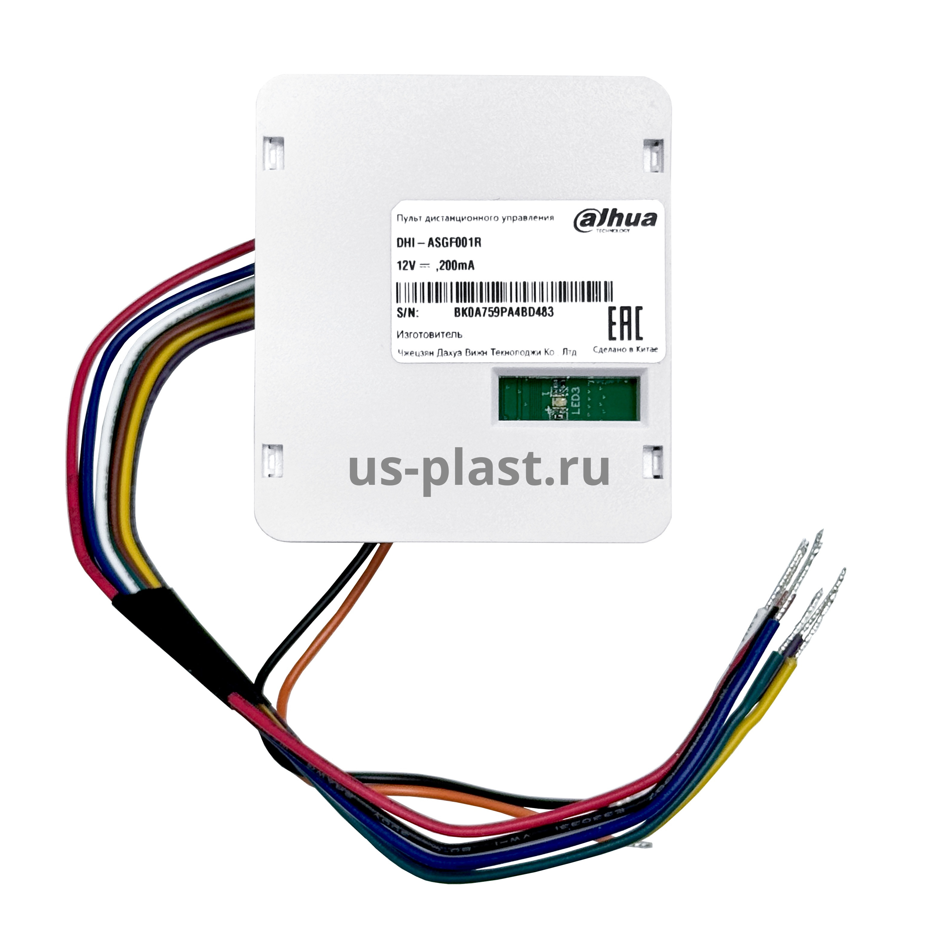 Dahua DHI-ASGF001R, радиоприёмник дистанционного управления турникетом. Фото N3