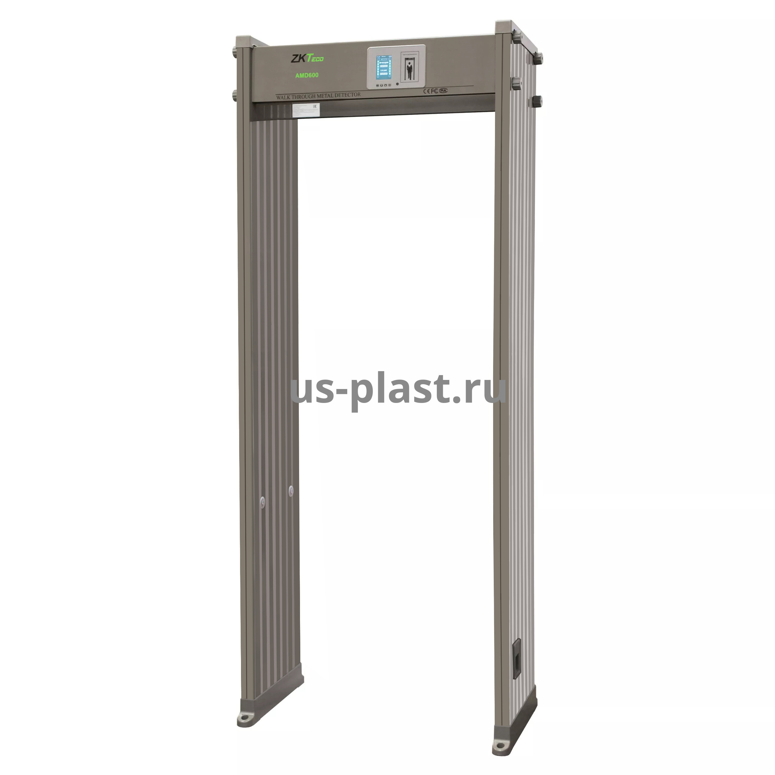 ZKTeco AMD600 (800 мм) арочный металлодетектор, 6 зон детекции