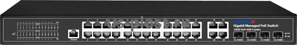 TRASSIR TR-NS24284C-400-24PoE управляемый PoE-коммутатор