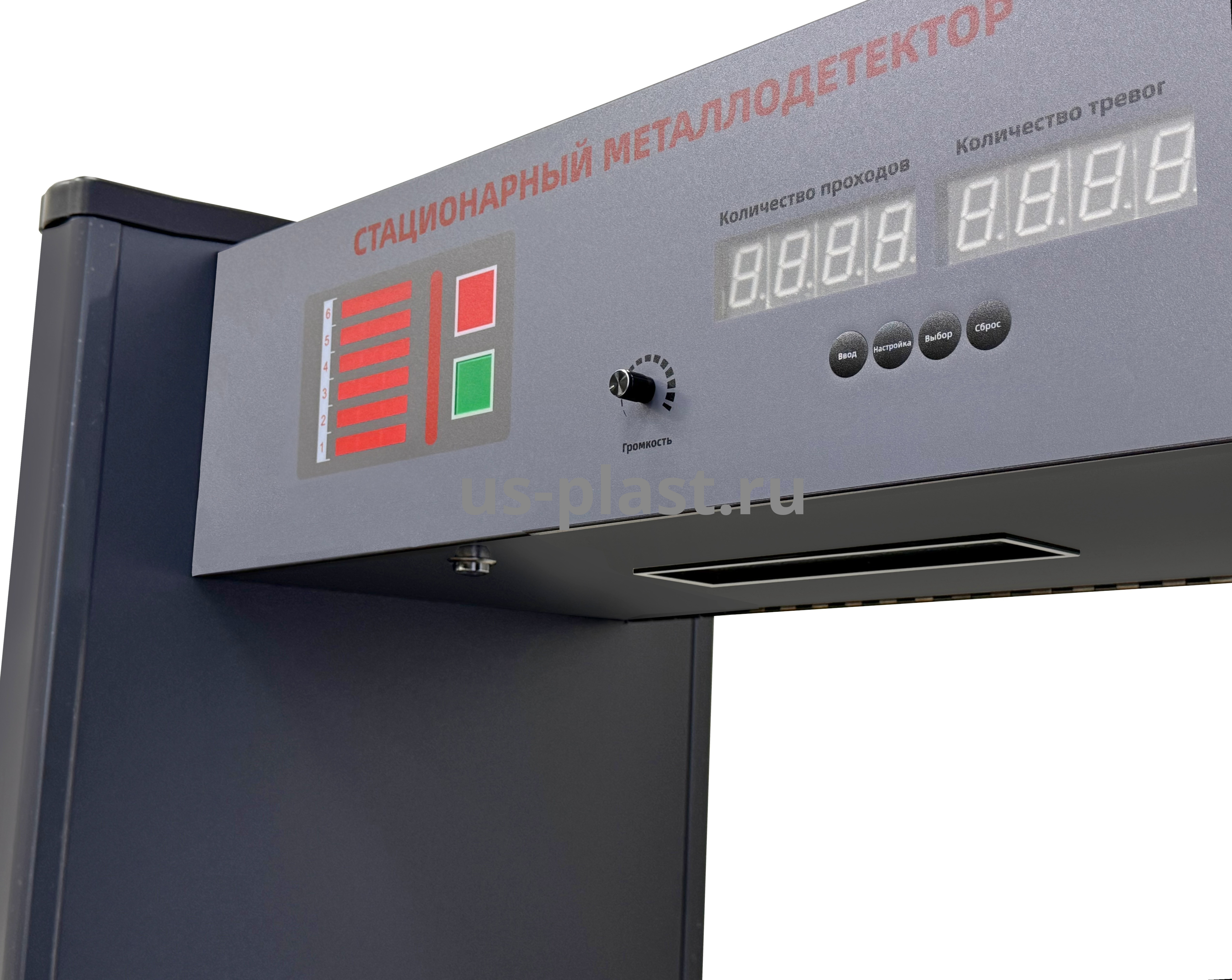 Арочный стационарный металлодетектор JT-100 (700 мм) 6 зон детекции. Фото N6