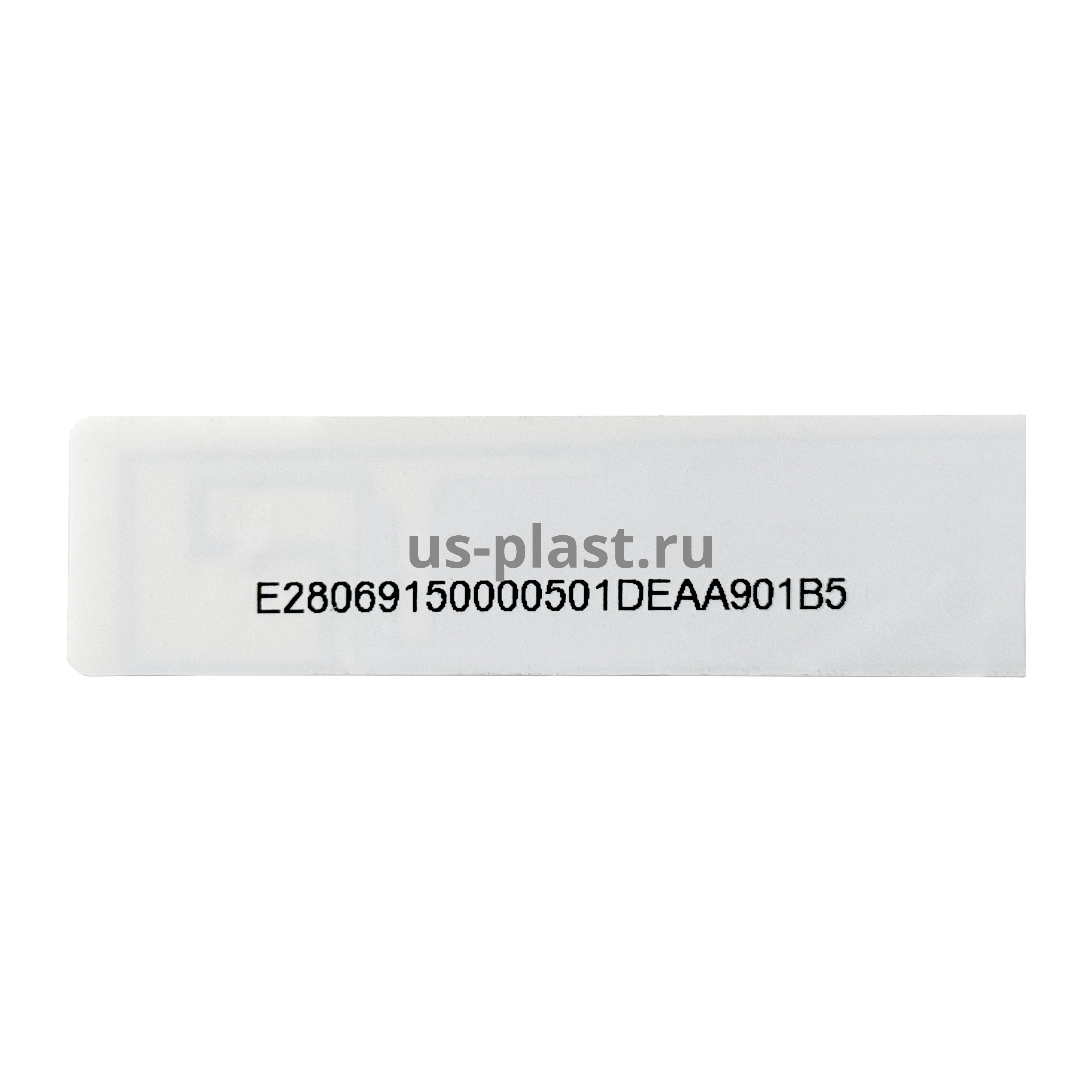 UHF RFID метка Windshield Anti-Metal-Tag (UCODE 9) с номером, на лобовое стекло автомобиля