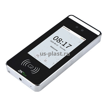 ZKTeco SpeedFace-V5L-RFID [EM/MF] [PALM] терминал распознавания лиц, ладоней и карт доступа. Фото N2