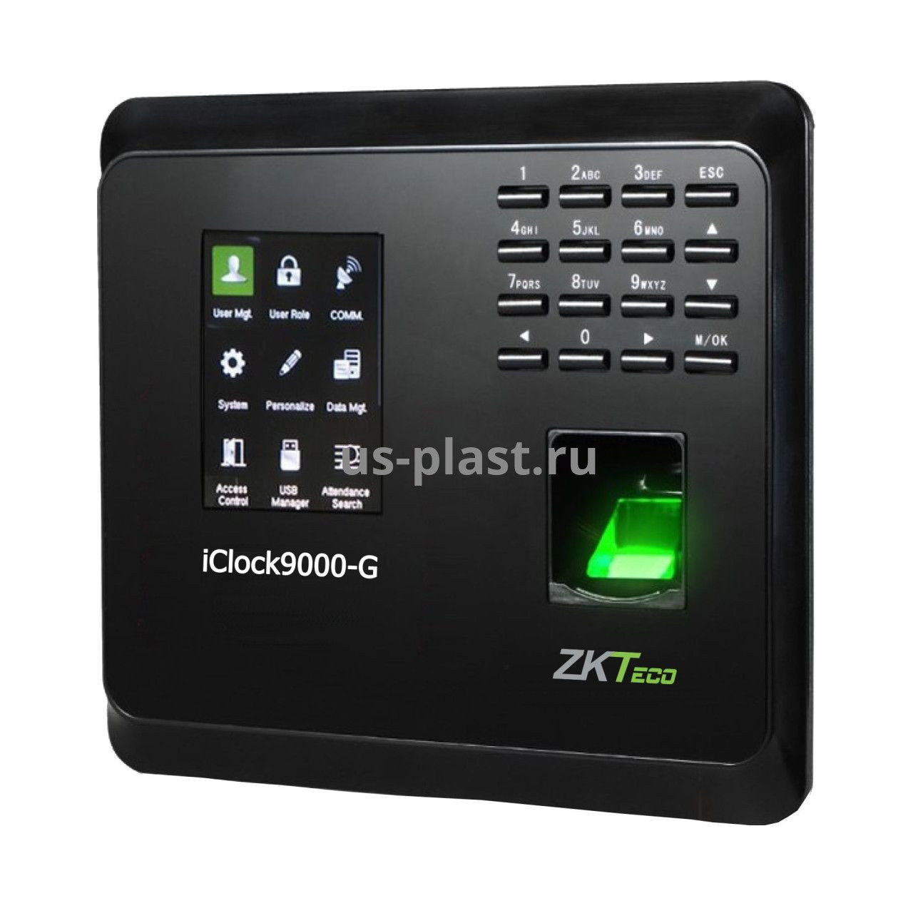 ZKTeco iClock9000-G [EM] Wi-Fi, биометрический терминал учета рабочего времени по отпечатку пальца и карте EM / GPRS
