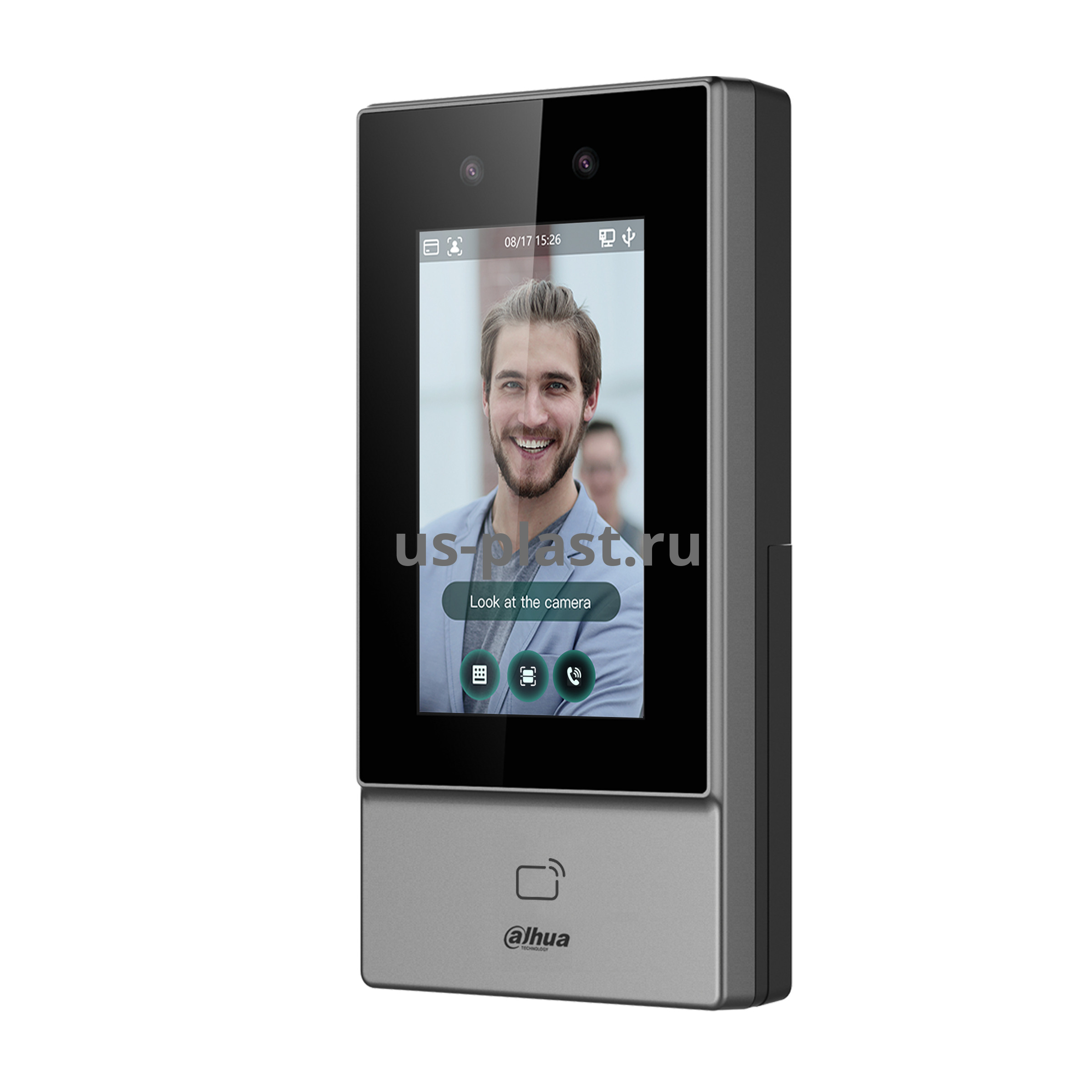 Dahua DHI-ASI6213S-PW-V1 (MF) (PoE) биометрический терминал распознавания лиц и карт Mifare