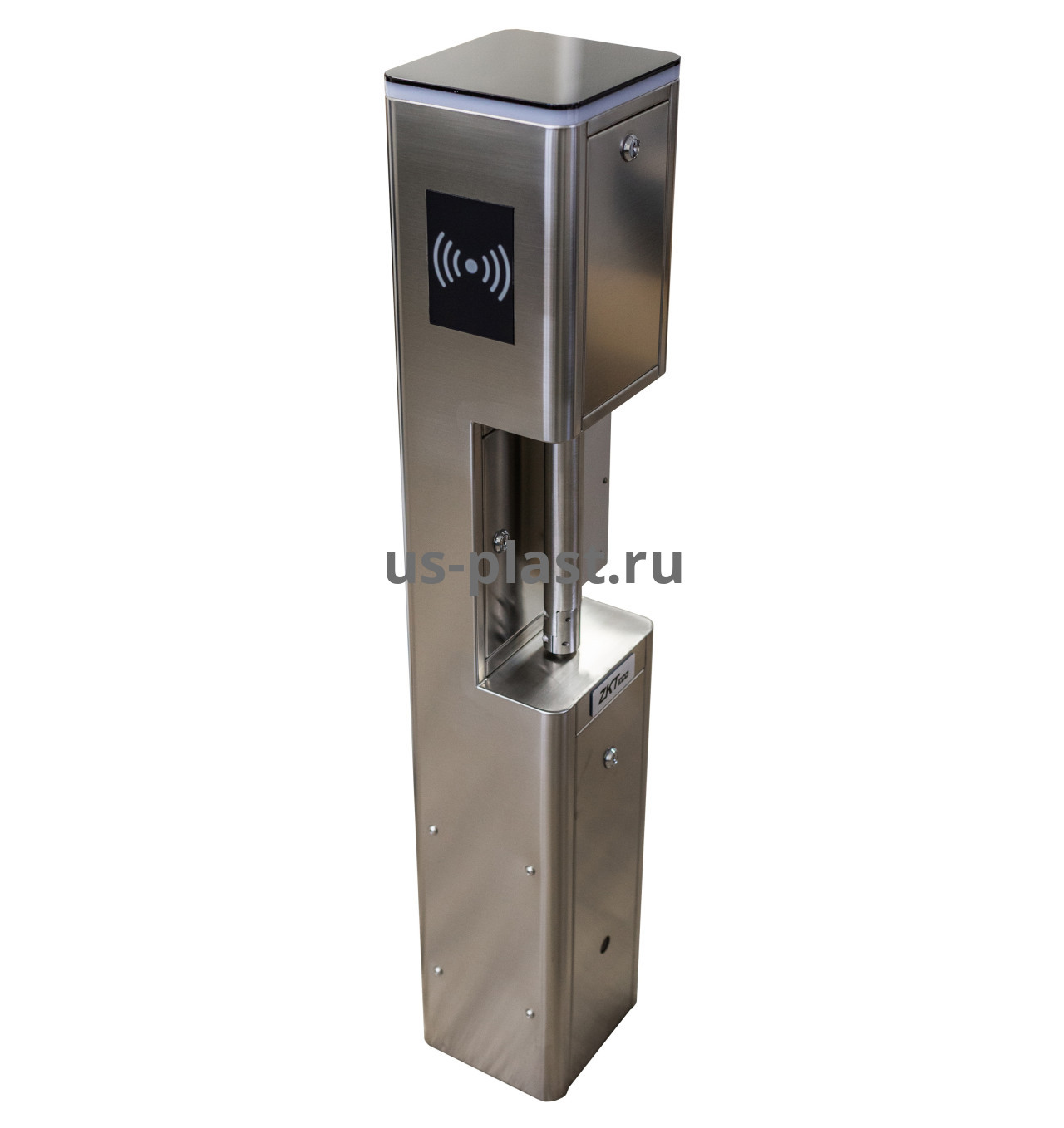 ZKTeco SBT2011S 1000mm [EM/MF] (НЕРЖ) распашной турникет (электронная проходная) с контроллером и считывателями RFID карт. Фото N6