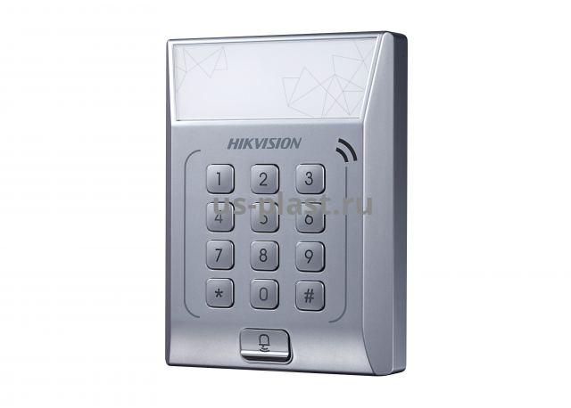 Hikvision DS-K1T801M, терминал доступа со встроенным считывателем Mifare карт