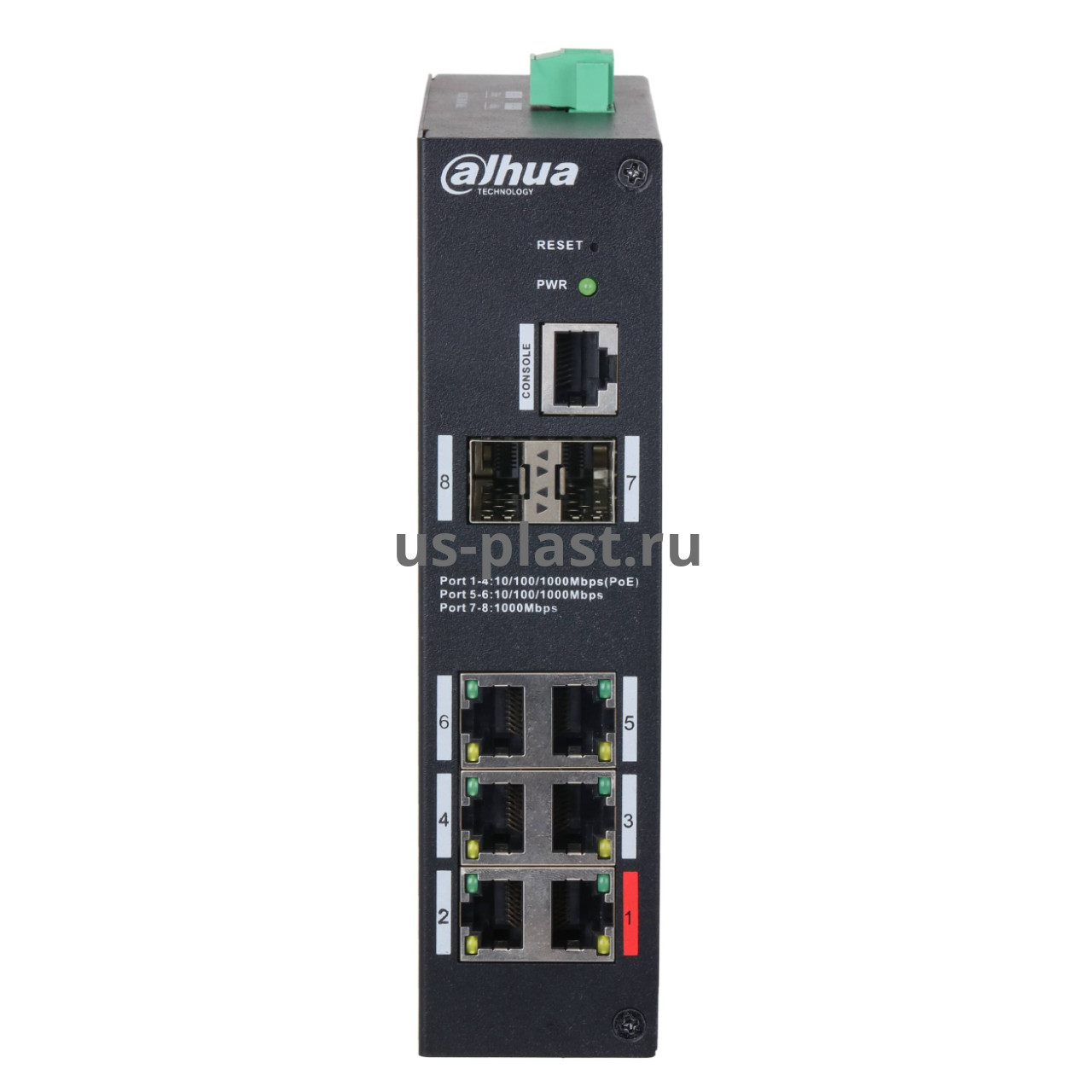 Dahua DH-HS4208-4GT-90, 8-портовый управляемый коммутатор с PoE. Фото N2