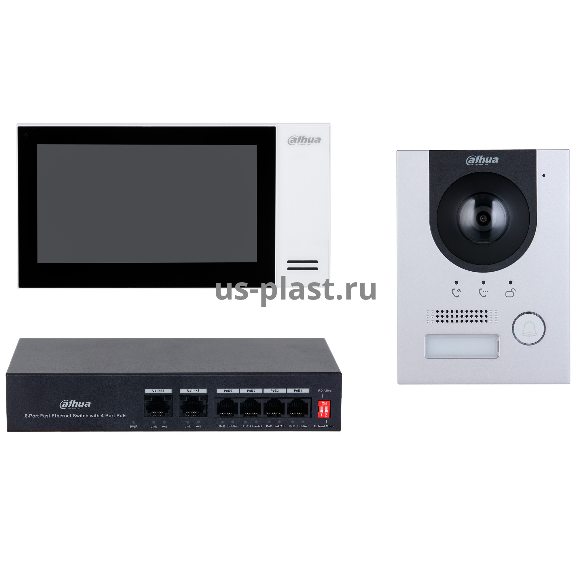 Dahua DHI-KTP01L(F), комплект IP домофона в Санкт-Петербурге