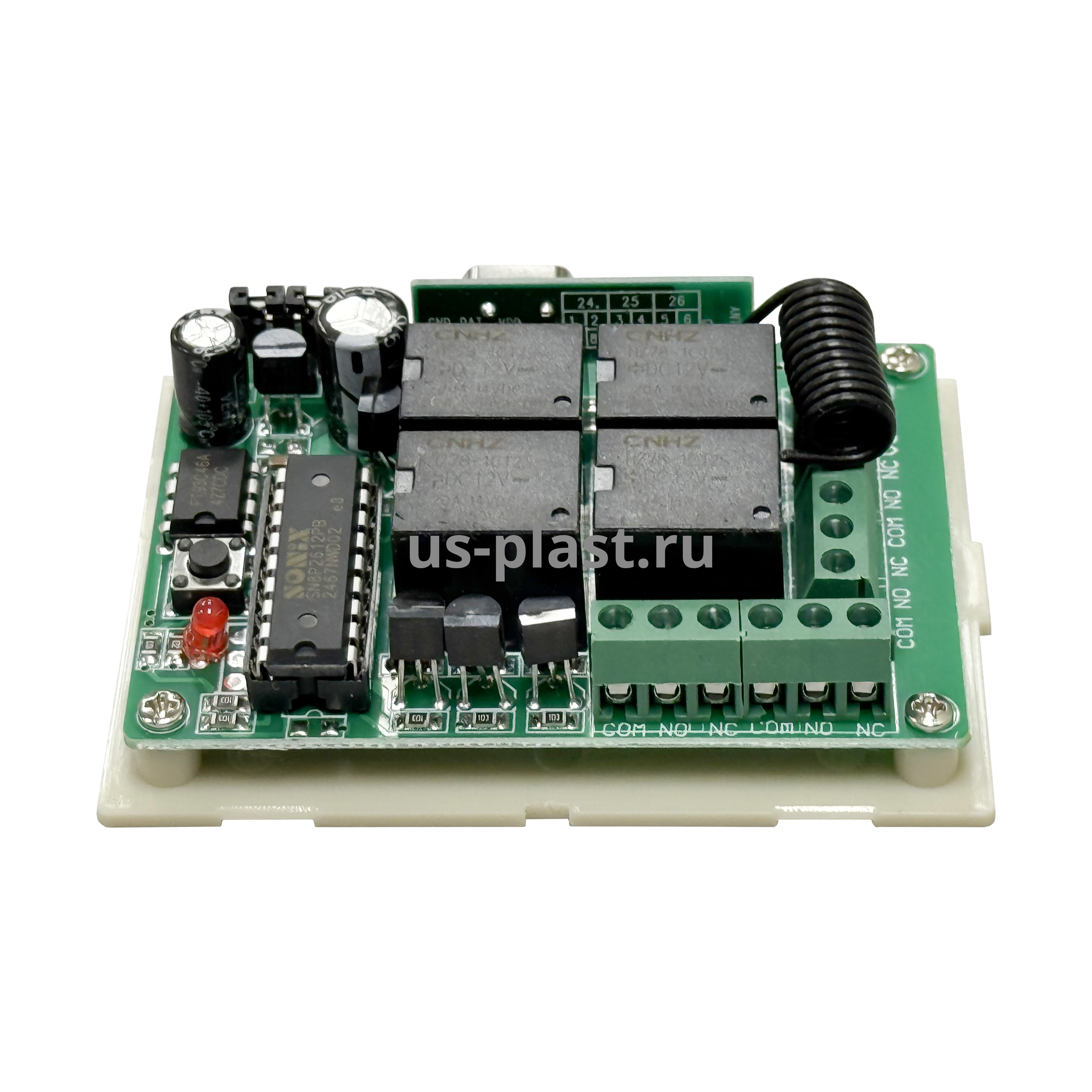 YET404PC (433 МГц) 4-х канальный радиоприемник для систем контроля доступа. Фото N4