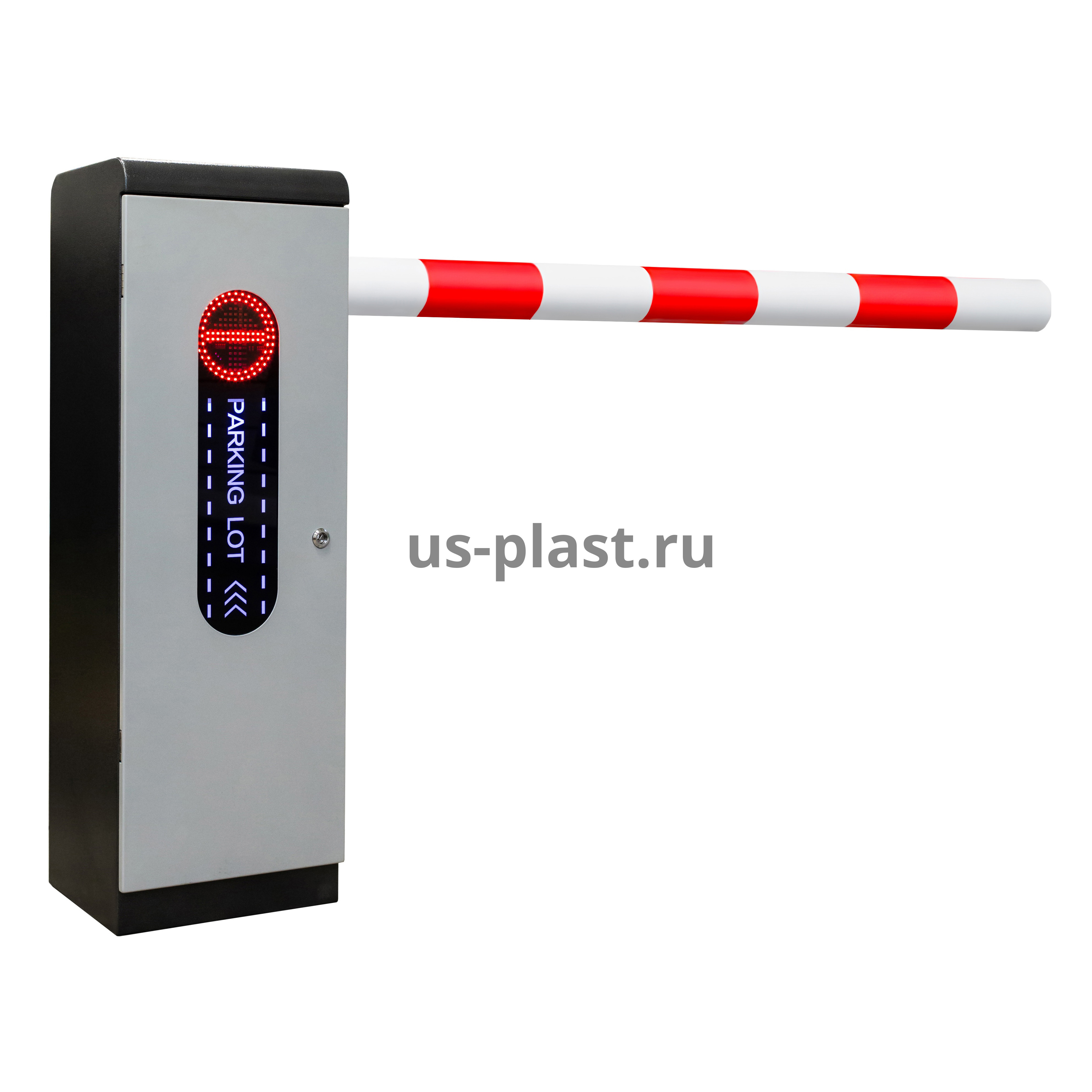 Автоматический шлагбаум BG-305RB 4M (BATTERY) с круглой стрелой 4 м и батареей резервного питания 