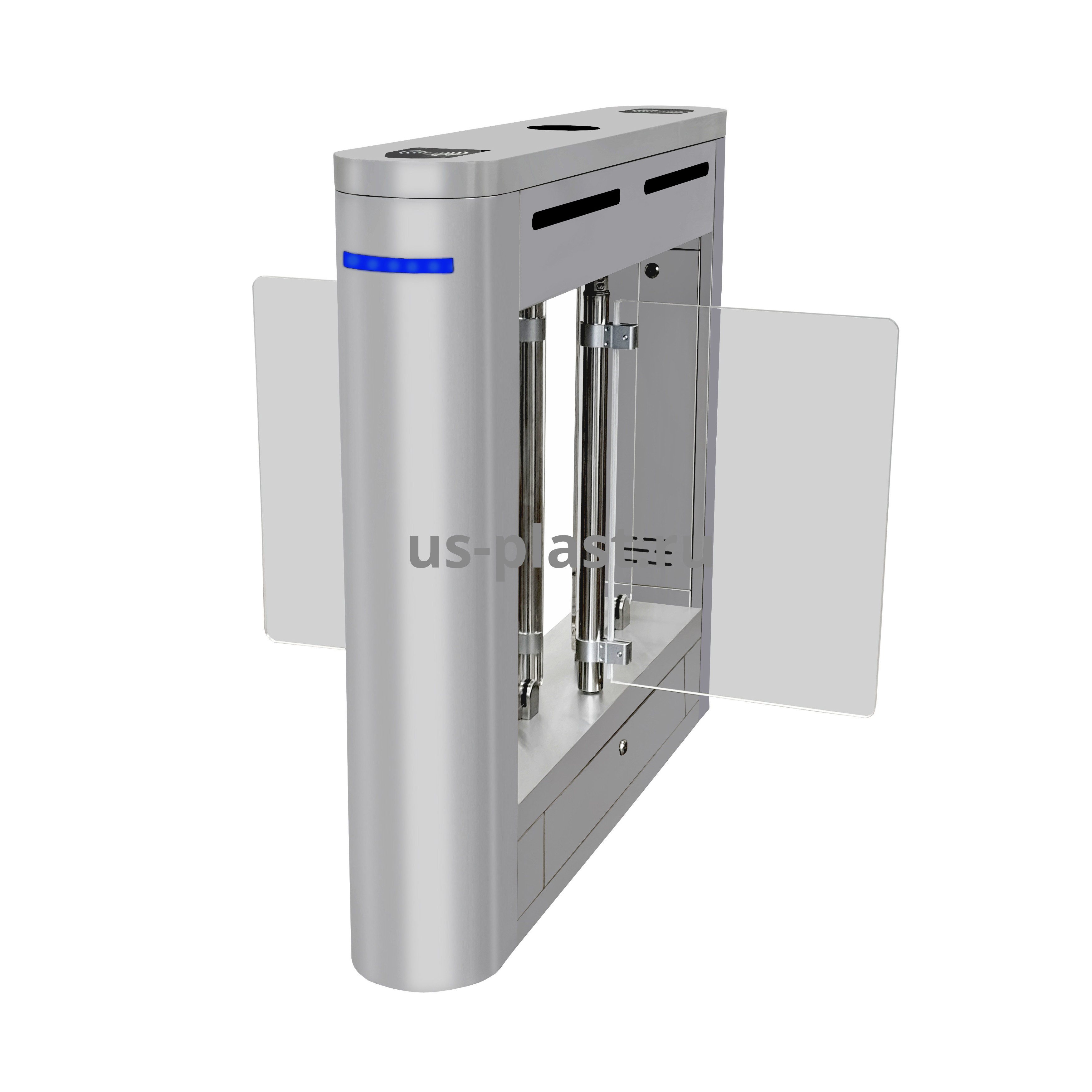 Распашной турникет Karsun JS-XBZ002D (800 мм) центральный модуль. Фото N2