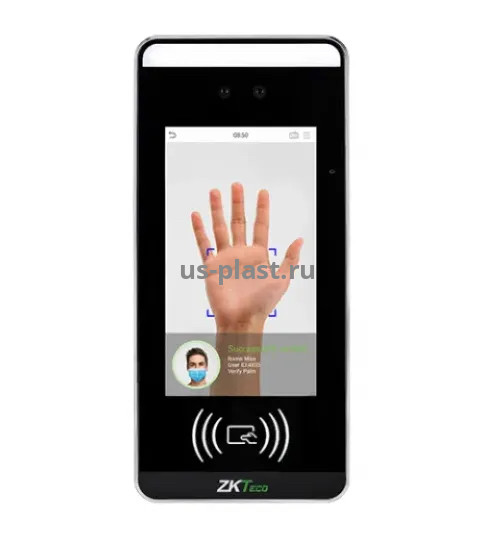 ZKTeco SpeedFace-V5L-RFID [EM] [Wi-Fi] терминал с распознаванием лиц, ладоней и карт EM-Marine. Фото N3