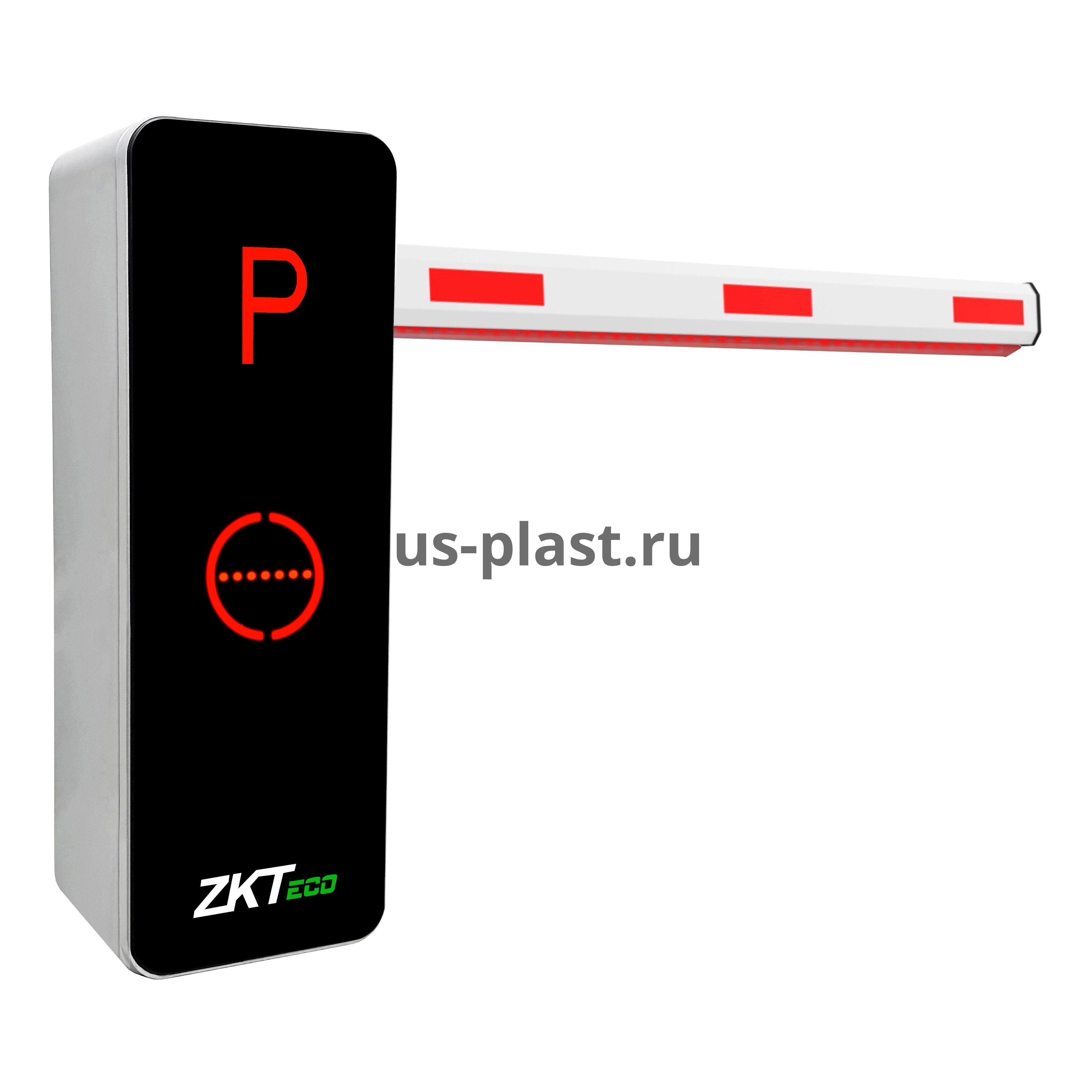 ZKTeco/TEMID BGM1030-LED (BLE) автоматический шлагбаум с прямой стрелой 3 м с LED подсветкой