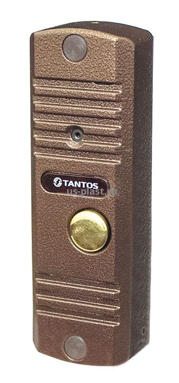 Tantos Corban HD (медь), вызывная панель видеодомофона. Фото N2
