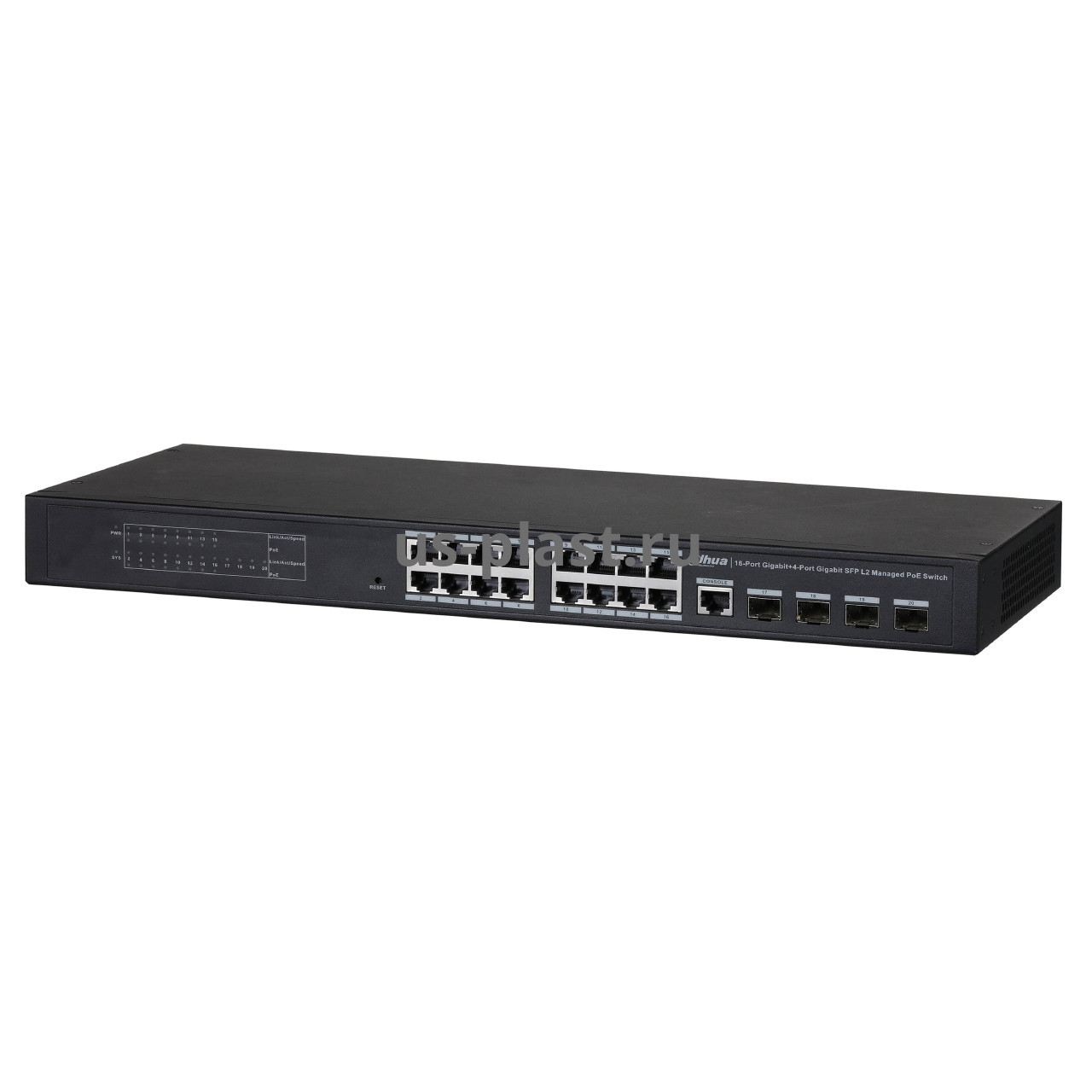 Dahua DH-PFS4420-16GT-240, управляемый коммутатор с PoE