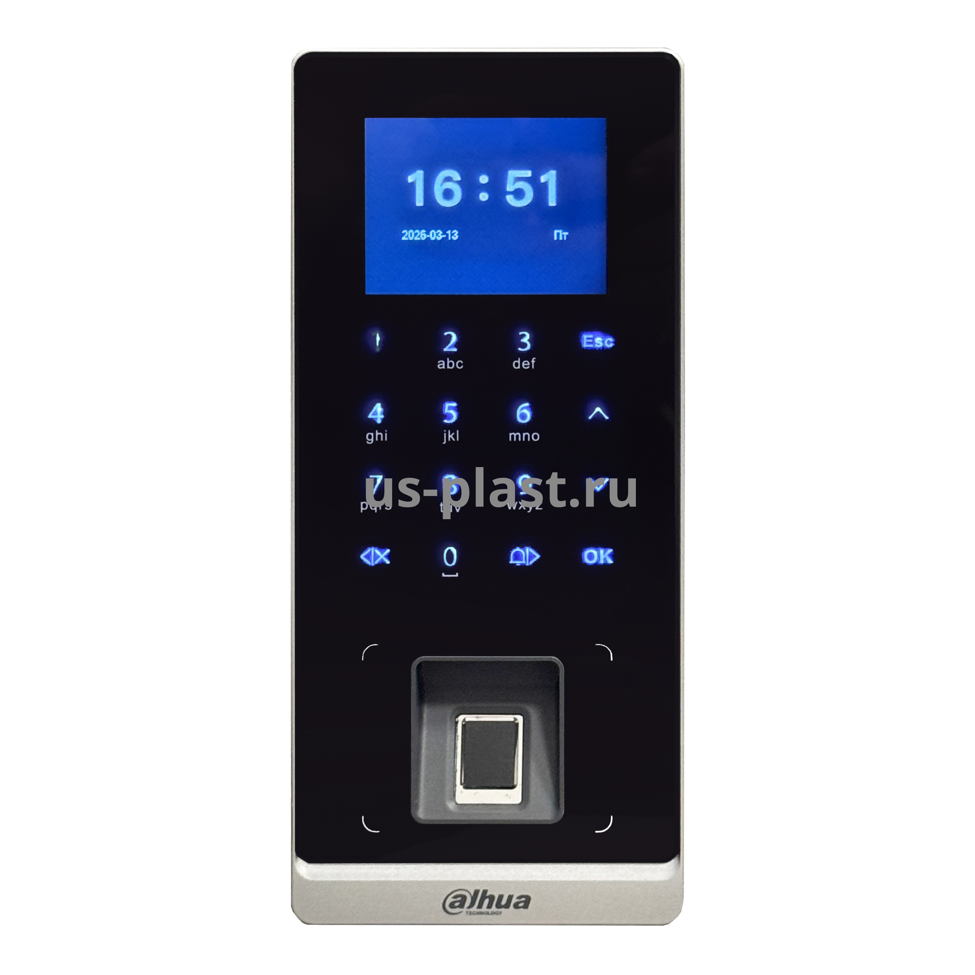 Dahua DHI-ASI2212H-W (MF) (Wi-Fi) автономный контроллер СКУД со считывателем отпечатков пальцев и карт доступа. Фото N2