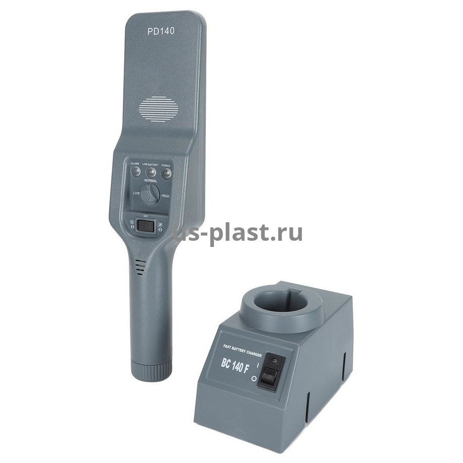 Ручной металлодетектор FORTEK PD-140 (9V Ni-MH) с базовой станцией бесконтактной зарядки. Фото N4
