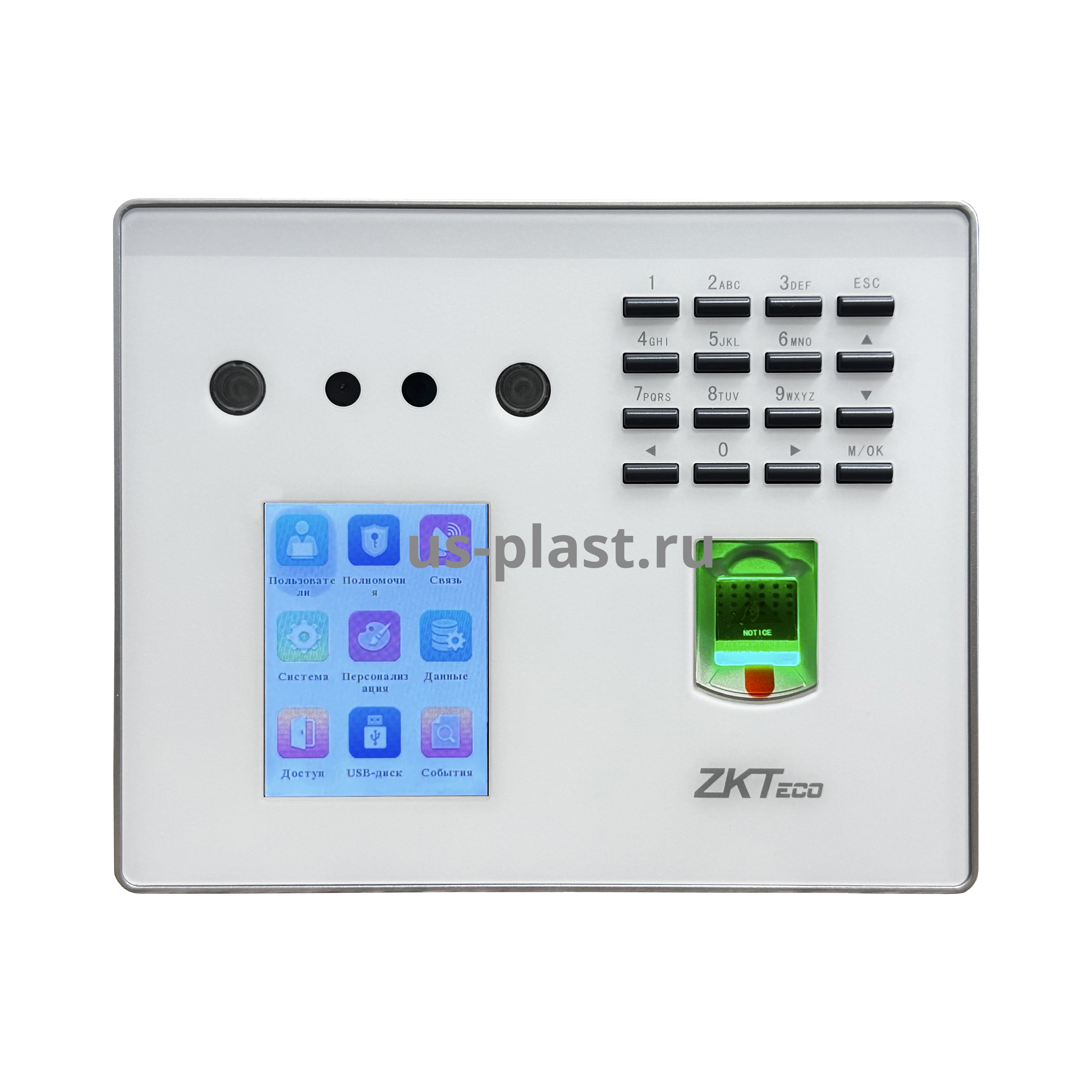 ZKTeco MB560-VL [EM] [Wi-Fi] биометрический терминал учета рабочего времени и контроля доступа. Фото N3