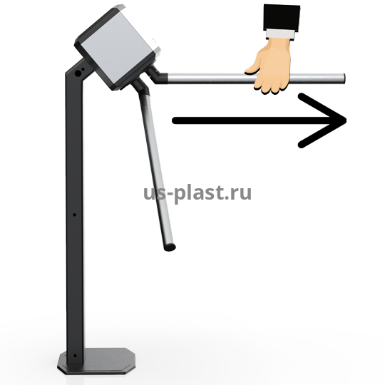 Oxgard Cube C-05-B, турникет-трипод с механической "Антипаникой". Фото N2 в Санкт-Петербурге