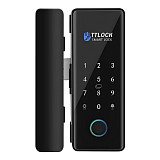 TTLock K190 (BLE) электронный биометрический замок для стеклянной двери
