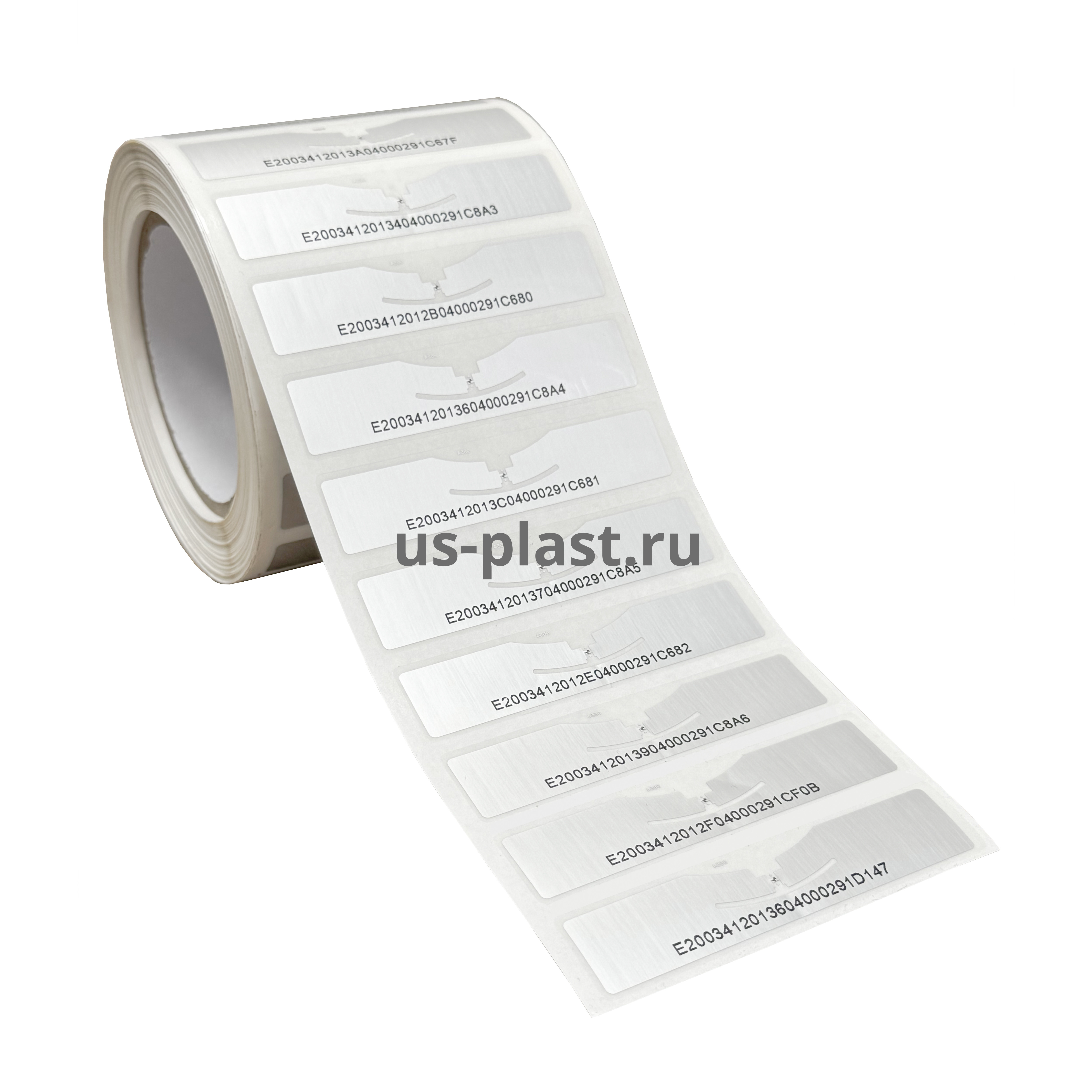 UHF RFID метка Windshield Tag (Higgs 9) на лобовое стекло автомобиля, с номером