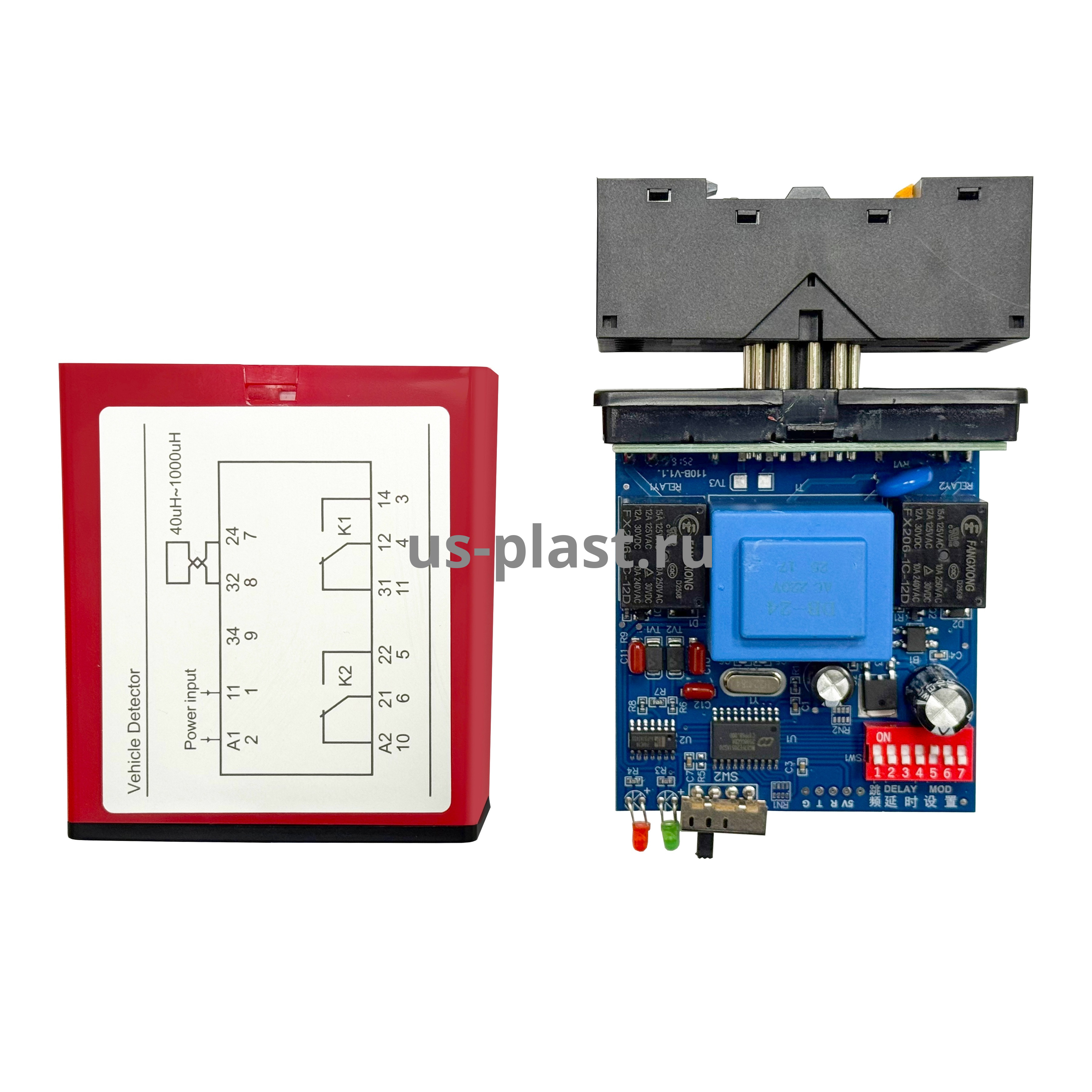 Контроллер индукционной петли PD110B (одноканальный). Фото N5