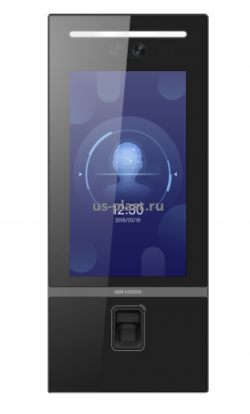 Hikvision DS-KD9613-FE6, многоабонентская вызывная панель IP видеодомофона с идентификацией по лицу и отпечатку пальца