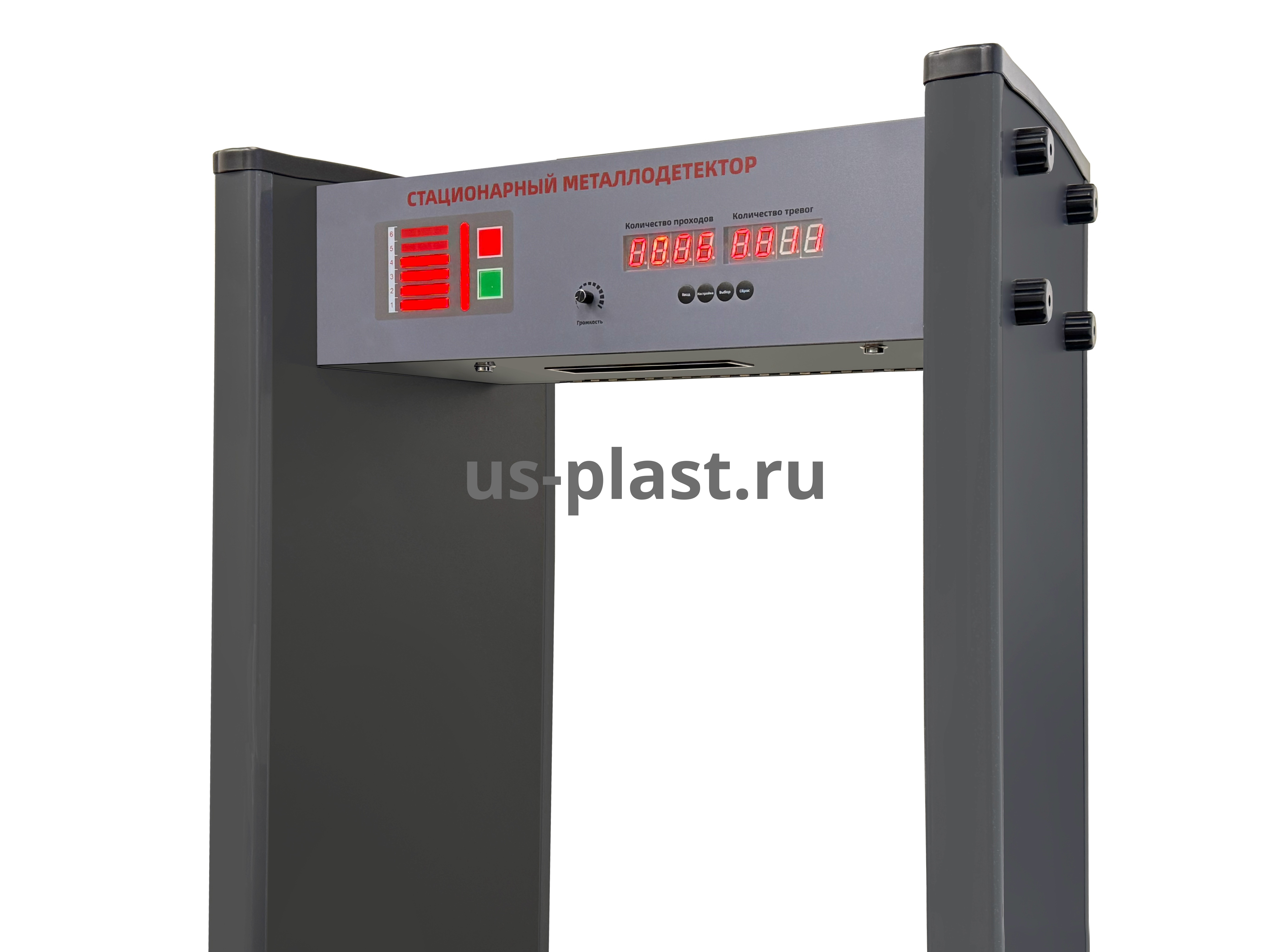 Арочный металлодетектор FORTEK JT-100 (700 мм) 6 зон детекции. Фото N6
