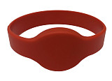 RFID браслет MIFARE силиконовый (красный) D65