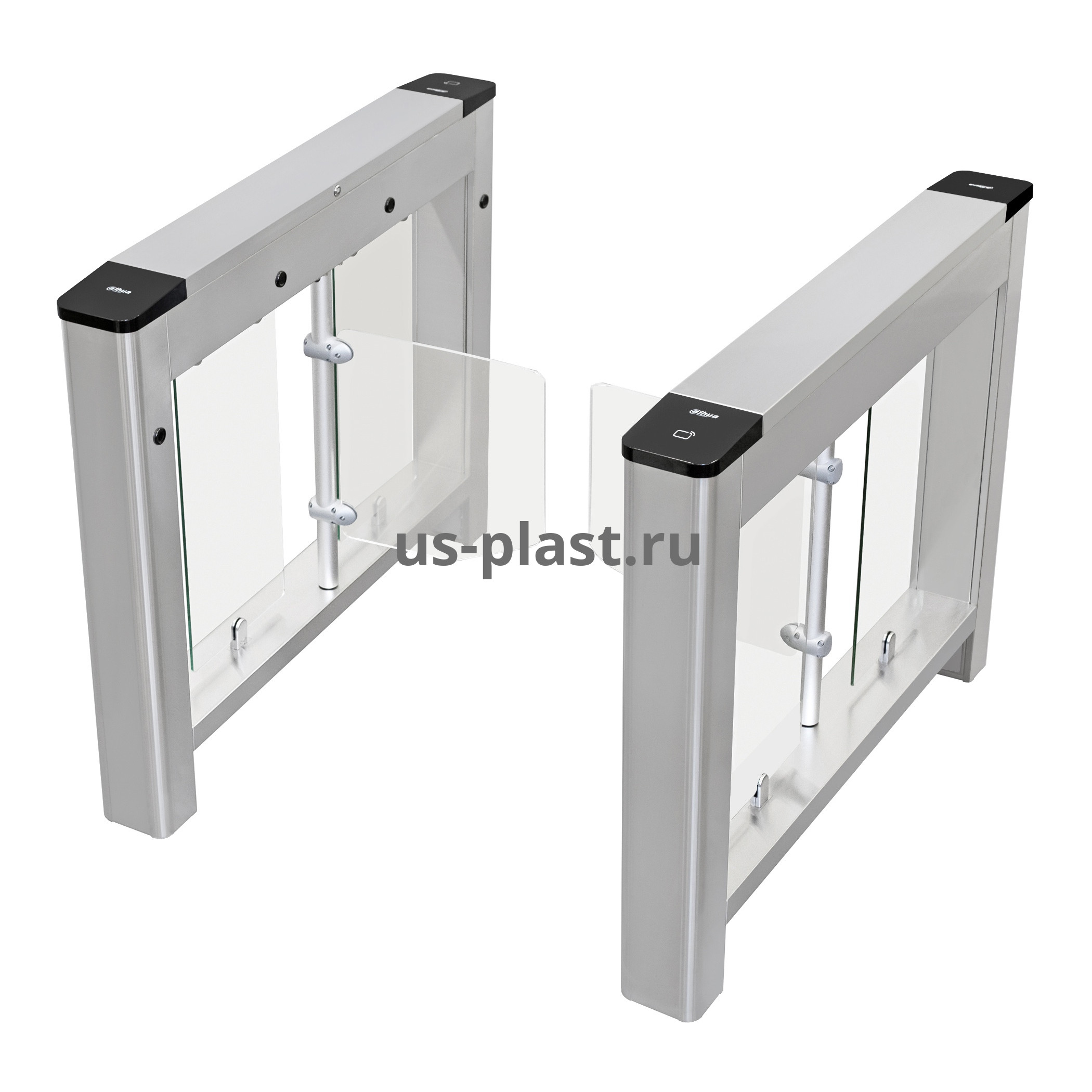 Dahua DHI-ASGB112K 900mm (FACE) распашной турникет с распознаванием лиц и карт Mifare. Фото N2