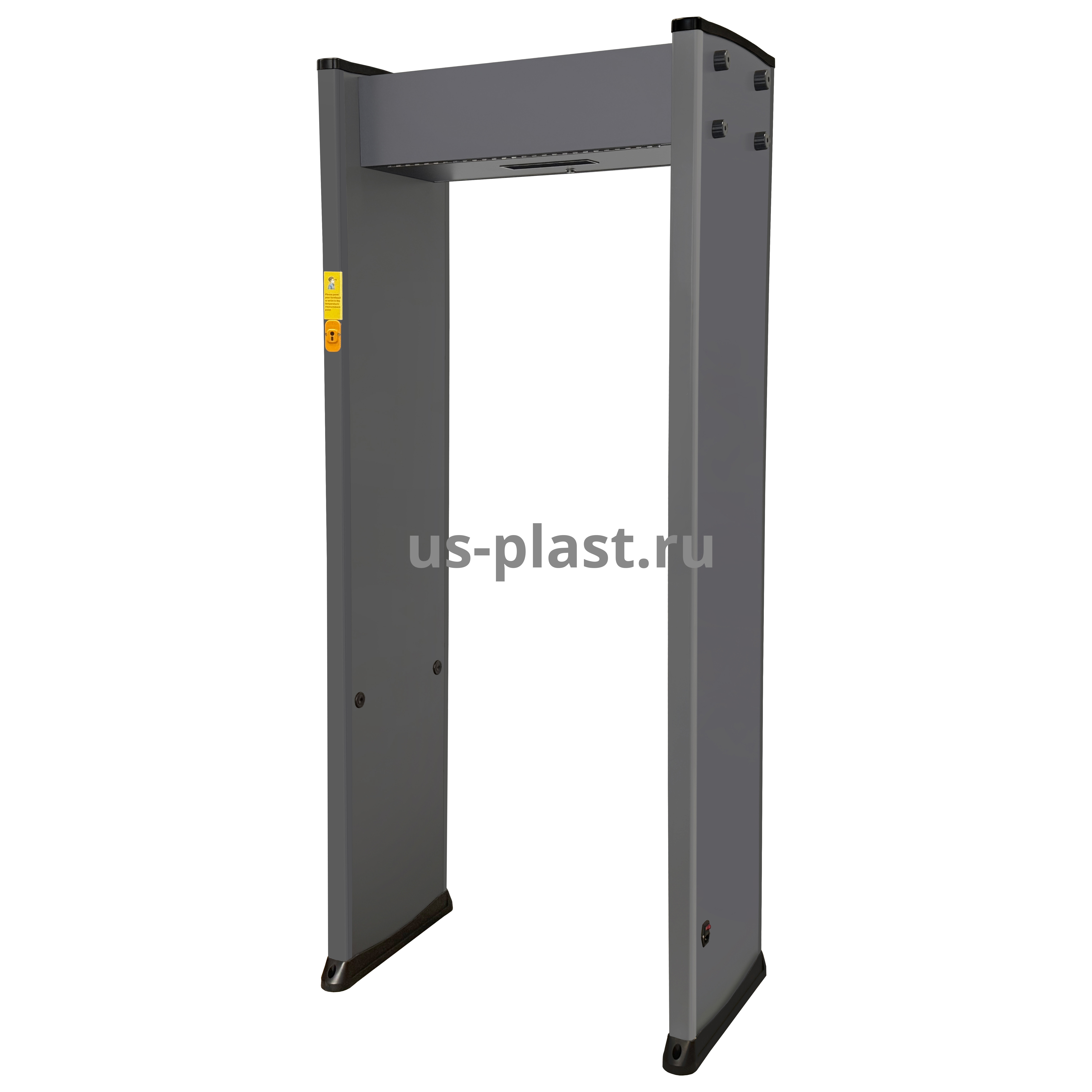 Арочный металлодетектор JT-100T (800 мм) с измерением температуры тела. Фото N2