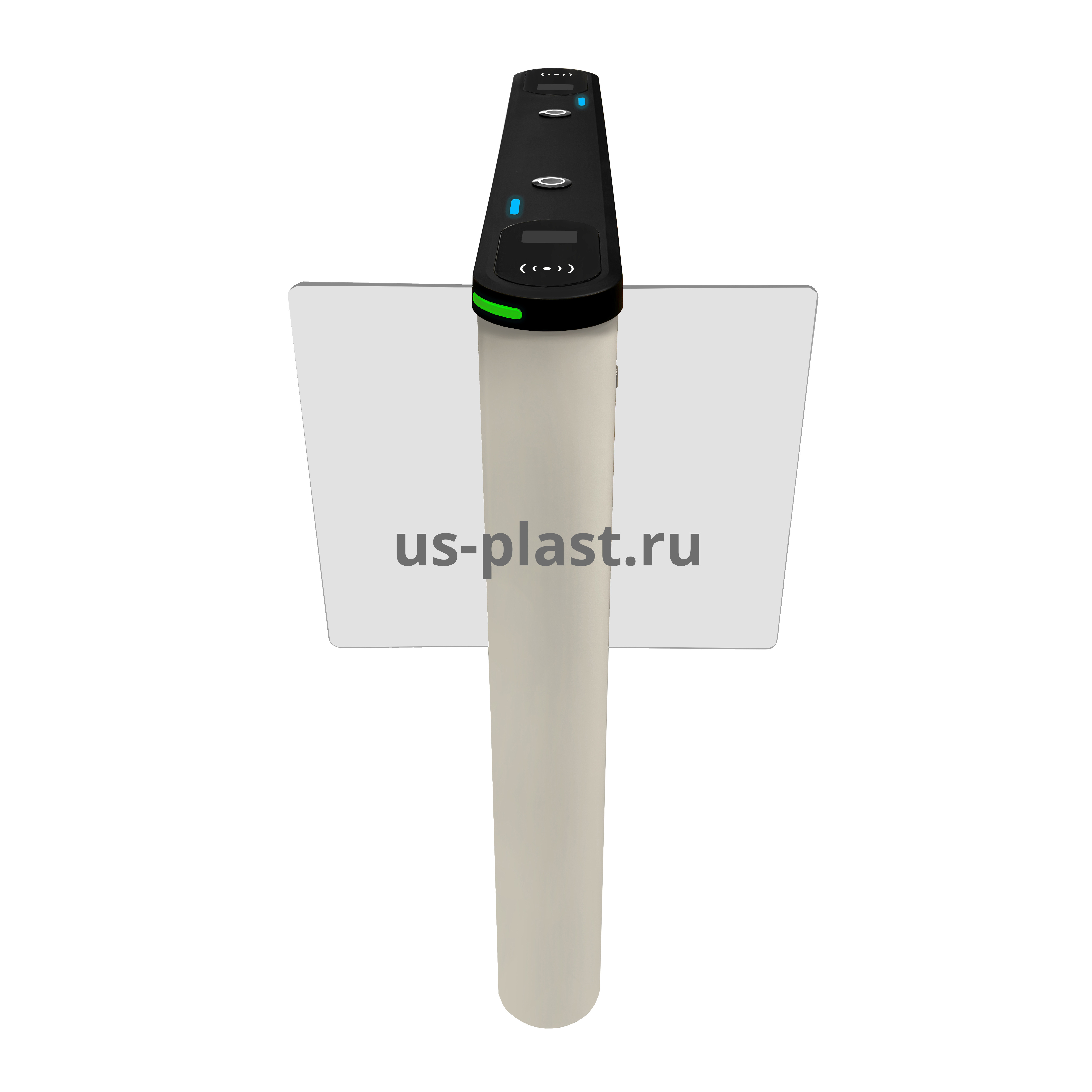 ZKTeco Saturn-S1200 (650 мм) скоростной турникет с распашными створками, центральный модуль. Фото N2